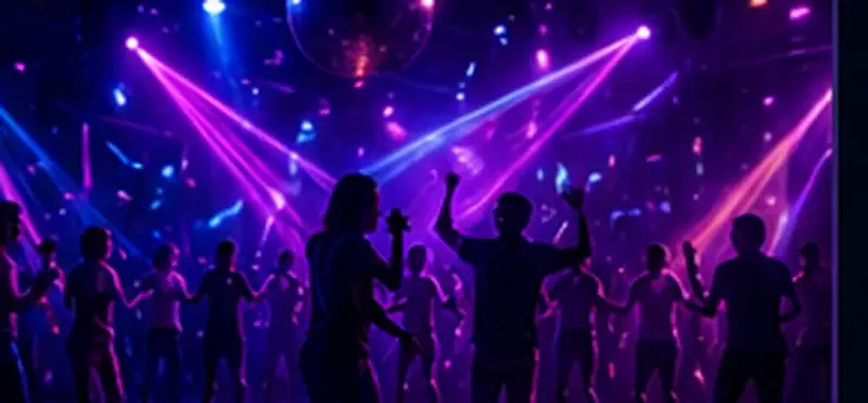 Dance Time con luci e musica a VRC Perugia