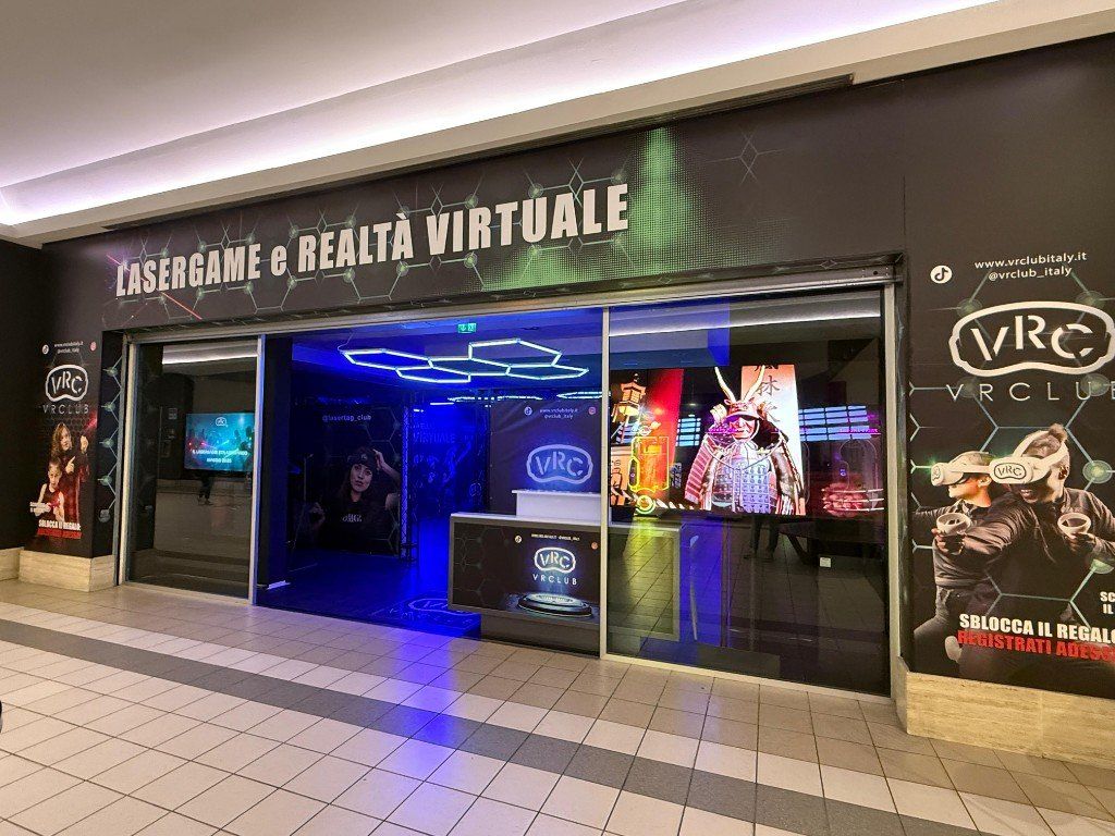 Ingresso VRC Perugia al Centro Gherlinda di Corciano: Laser Game e realtà virtuale